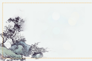 中国风春天banner背景图
