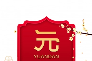 元旦梅花礼物盒春节