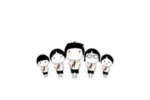 手绘孩子