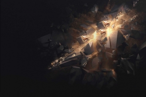 炫酷科幻背景促销banner