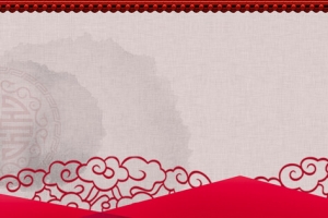 中国风古风红色背景