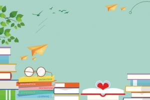 快乐阅读兴趣班手绘绿色banner
