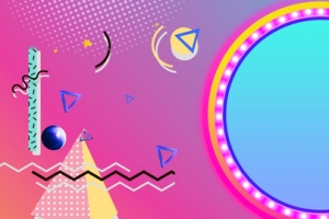 双色双十一酷炫banner