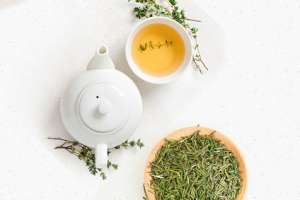 中国风茶文艺唯美绿茶banner