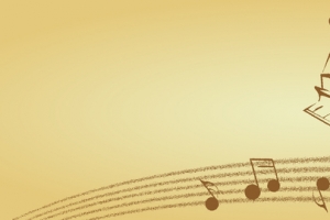 简约音乐名片背景banner