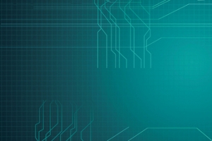 科技感线条蓝色背景banner