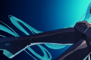 Hatsune Miku初音未来3440x1440动漫壁纸