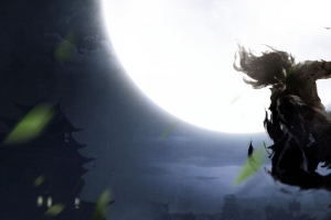 月黑风高梦幻星空武侠banner