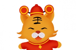 老虎春节过年