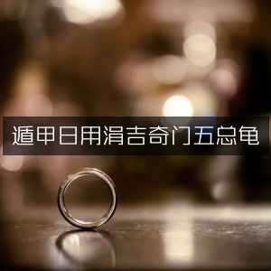 遁甲日用吉选奇门五总龟 - 古典文集精选