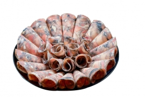 乌鸡卷火锅食材