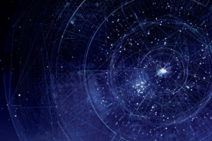 仰望星空的人海报背景