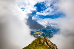 天空 云 山脉 风景高清4k壁纸3840x2160
