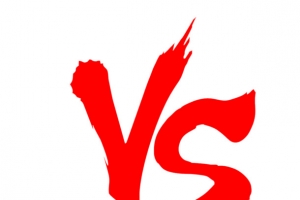红色VS艺术字