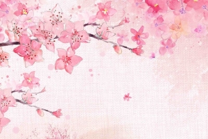 三生三世十里桃花海报背景模板