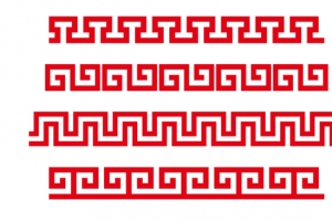 4款回形图案设计
