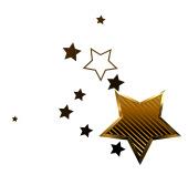 星星高清PNG透明图片墨迹笔触装饰素材免费下载