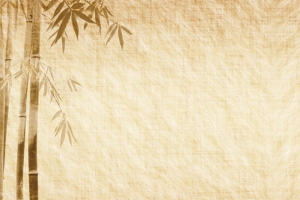 父亲节背影大气竹叶棕色背景