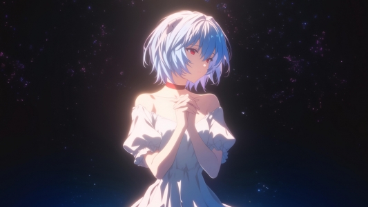 绫波丽 星空 4k壁纸 3840x2160