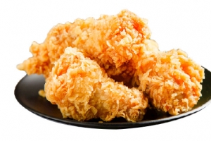 汉堡小吃小鸡腿
