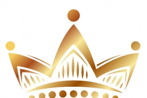 金黄国王皇冠高清PNG透明免扣设计素材免费下载