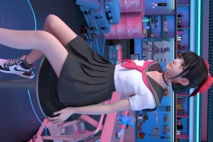 集原美 水手服 美腿 好看的集原美4k高清电脑壁纸
