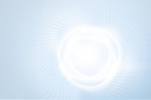 蓝色化妆品泡泡灯光