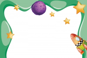 矢量儿童节日教育太空背景