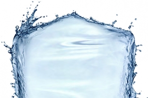 蓝色水晶水盾牌