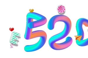 520心型字体浪漫表白
