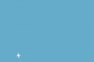 小雪文艺卡通手绘蓝色banner