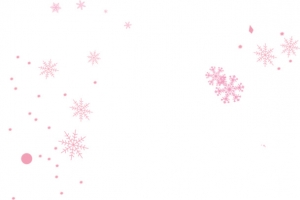 粉色雪花