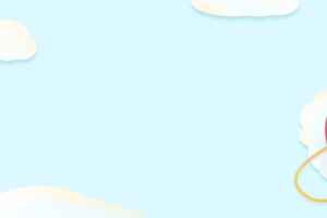中国医师节浅蓝色爱心听诊器banner
