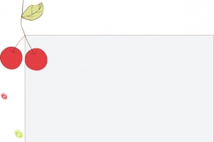 樱桃边框