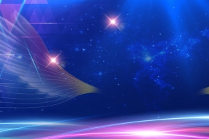年会盛典梦幻高端紫色翅膀唯美banner