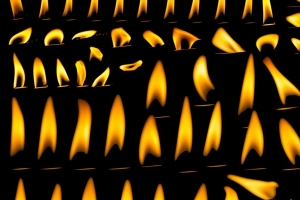蜡烛 火 燃烧 火焰 深色 4k壁纸 3840x2160