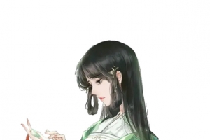 绿衣古装美女