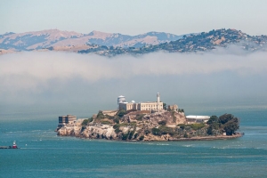 岛 塔 海 alcatraz 美国 4k壁纸 3840x2160