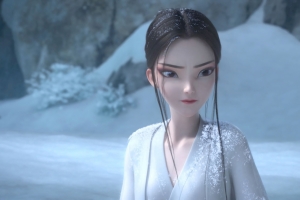 白蛇2青蛇劫起 小白在雪地里 白蛇4k壁纸