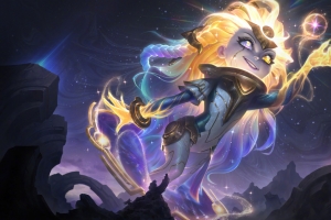 LOL英雄联盟 至臻 永恒星灵 佐伊 8K游戏壁纸 7680x4320