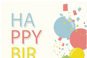 生日主题海报背景素材