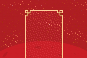 中式海报背景素材