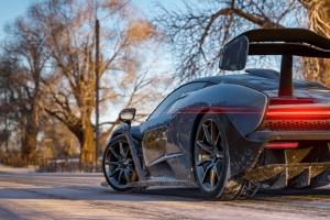 《极限竞速:地平线4(Forza Horizon 4)》游戏跑车3440x1440壁纸