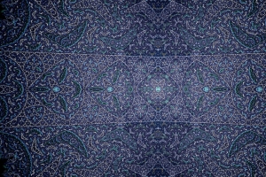 图案 分形 形状 抽象 蓝色 4k壁纸 3840x2160