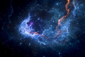 分形 星云 辉光 眩光 能量 4k壁纸 3840x2160