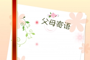 粉色成长档案背景素材