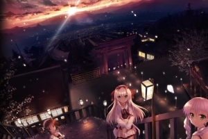 少女神域少女天狱3440x1440动漫壁纸