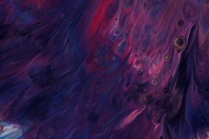 油漆 液体 污渍 流体艺术 抽象 紫色 4k壁纸 3840x2160