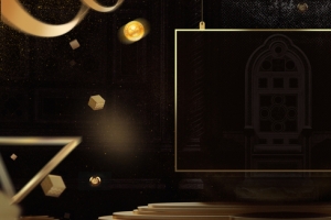 年底促销季狂欢黑金banner