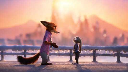 疯狂动物城2朱迪尼克 唯美剧照 4K壁纸